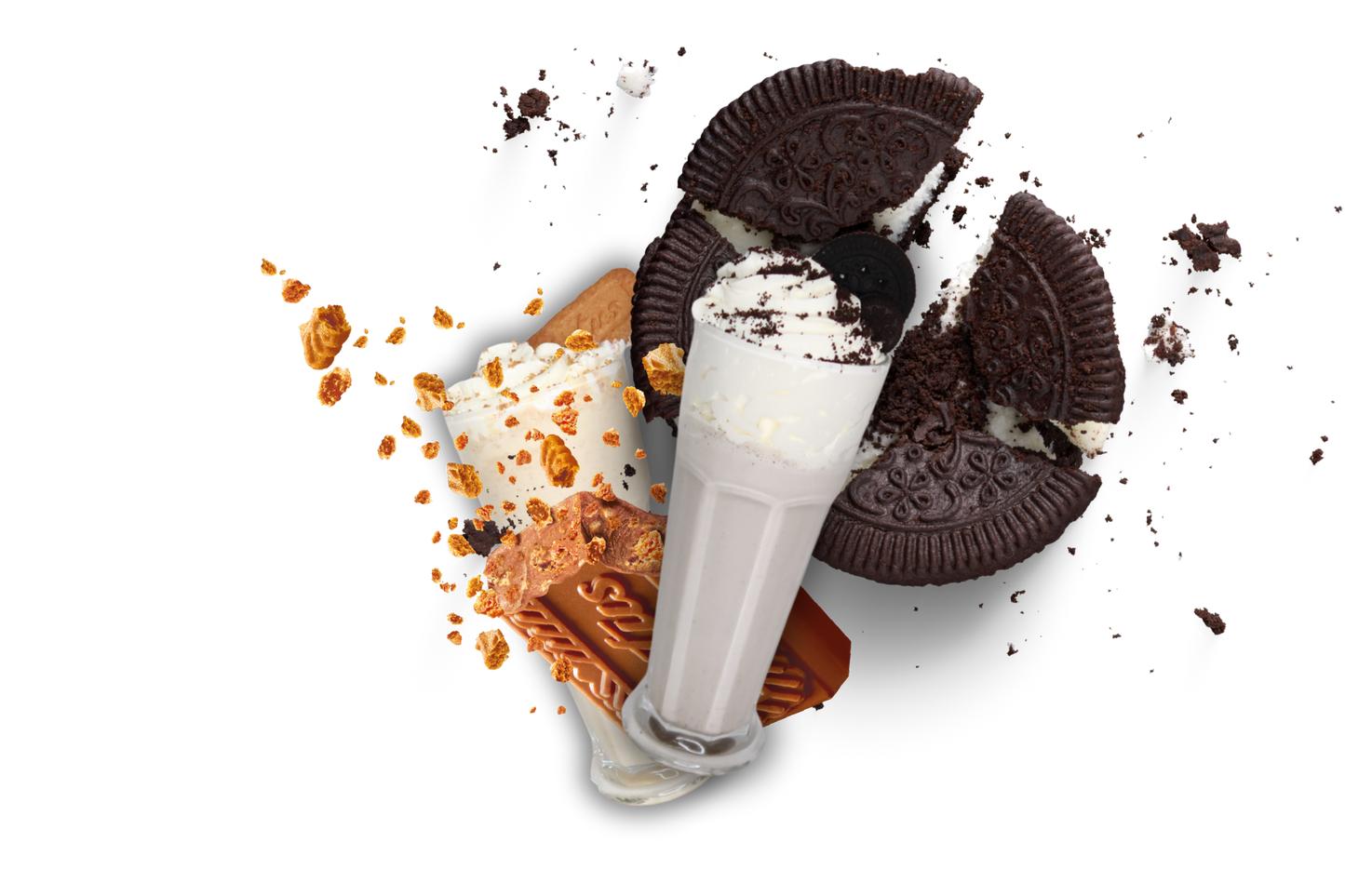 Milkshakes sans fruits