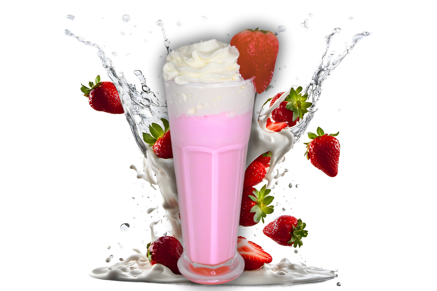 Milkshake à la fraise