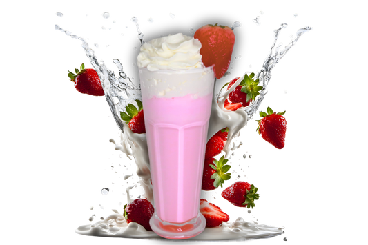 Milkshake à la fraise