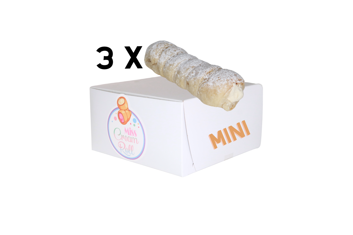 Mini boîte (rouleaux à la crème)